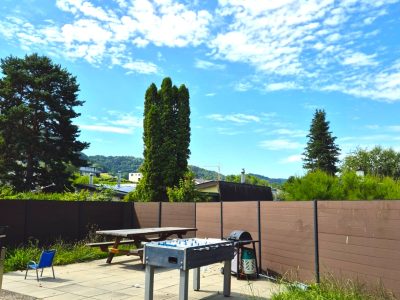 Avant de la terrasse