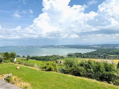 Vue sur le lac de Morat
