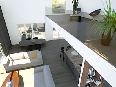 Vue depuis la mezzanine